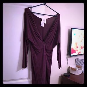 Dark purple dress - tags still on, never worn